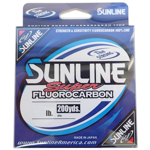 Sunline Super FC Sniper Fluorocarbon Line 20lb- Fishing Line